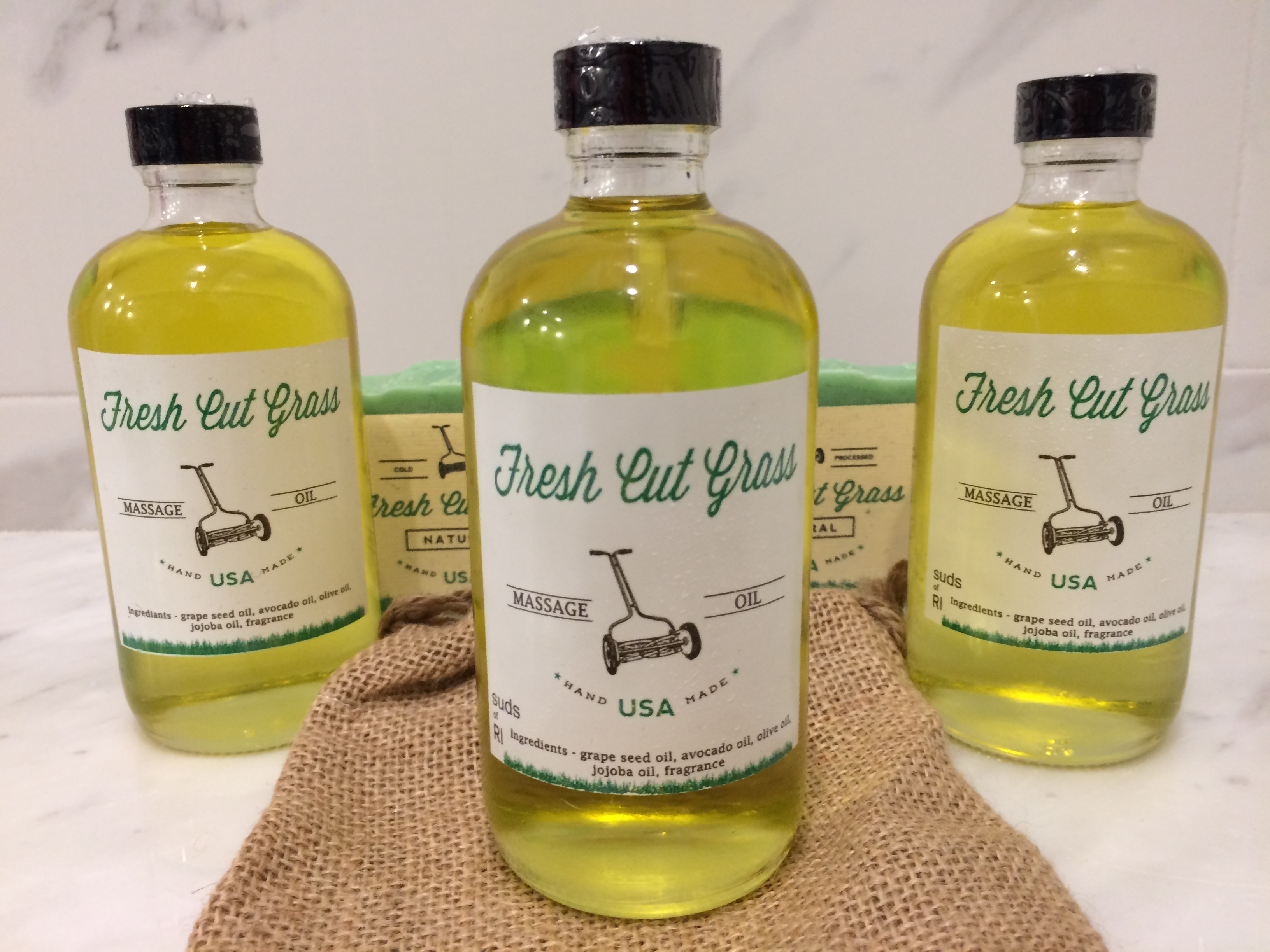 grass massage oil