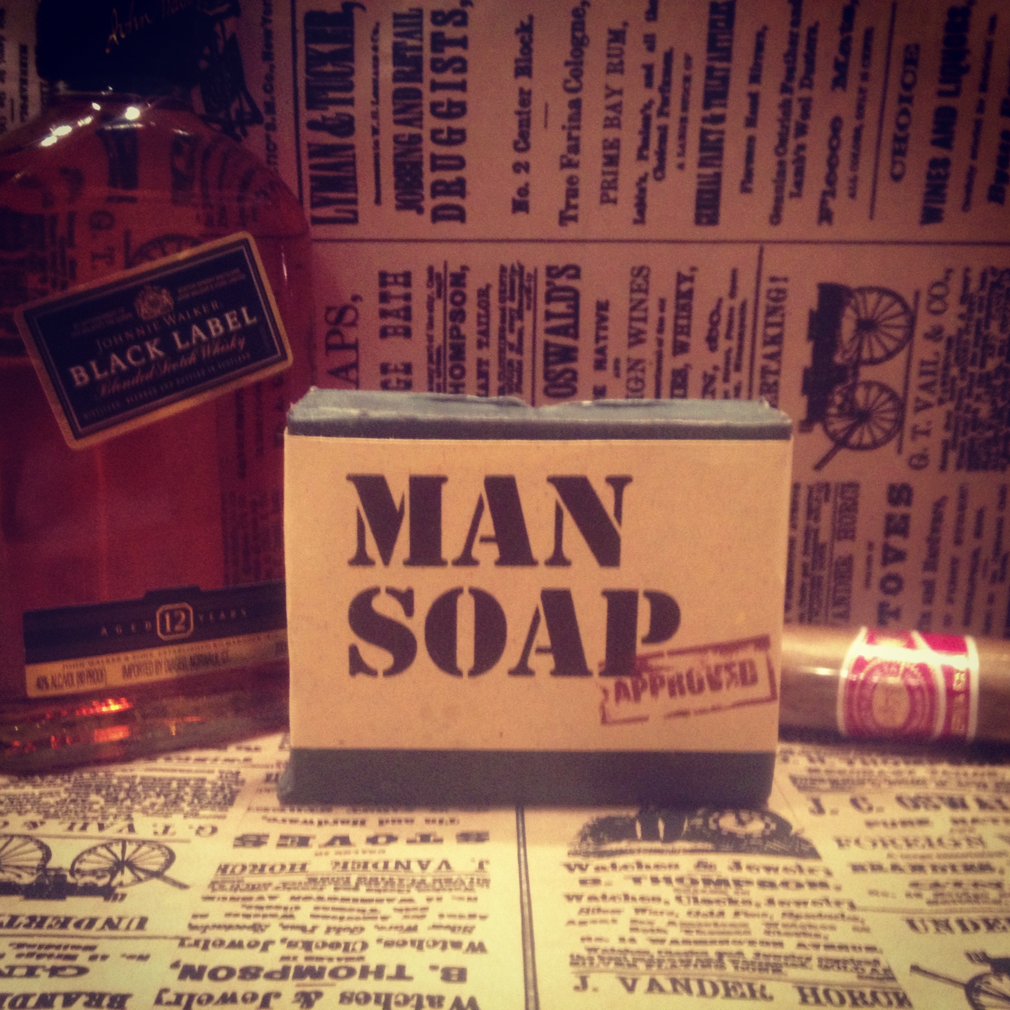 man soap